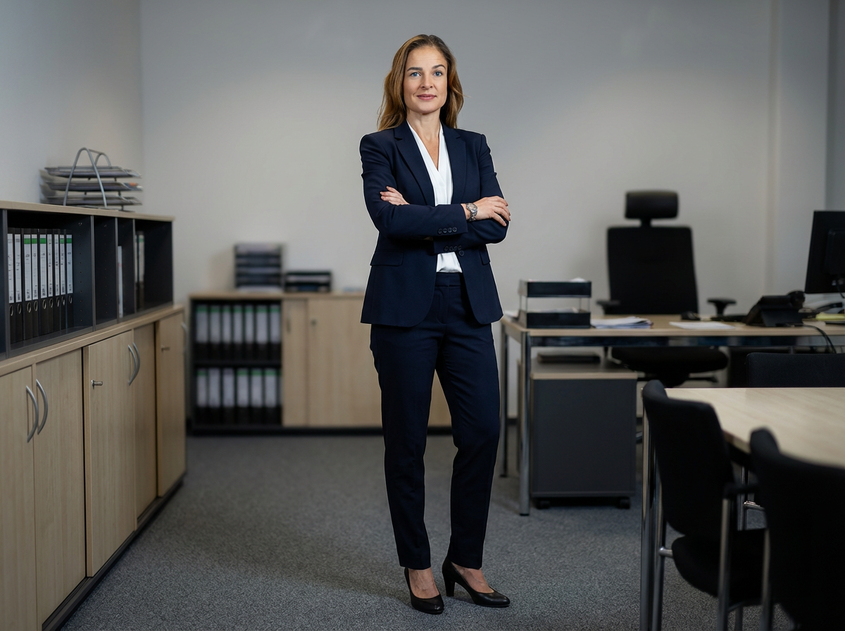 Formell Kostym Marinblå